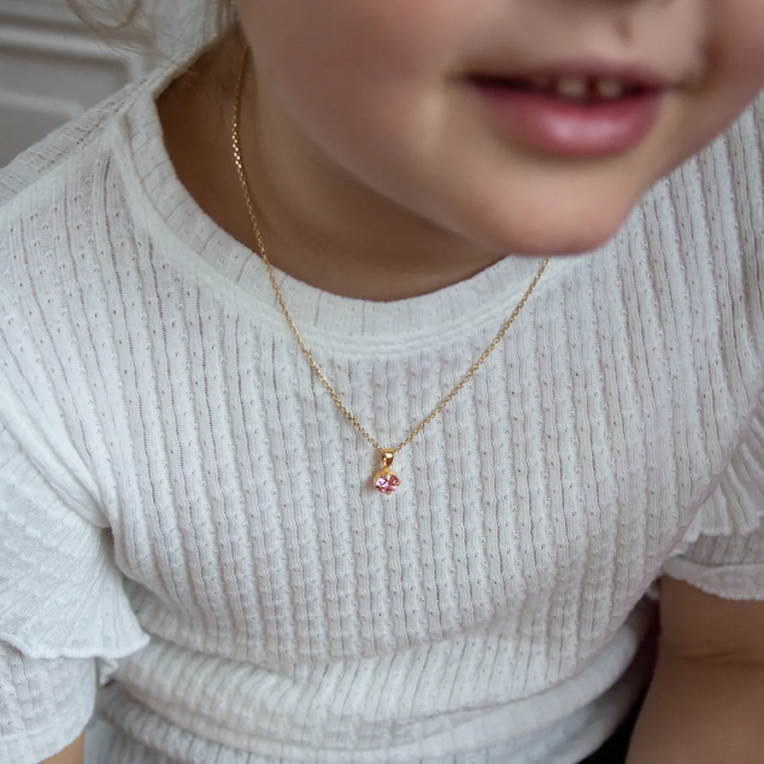 Caroline Svedbom Girls Necklace/Light Rose (Children Size) Cheap