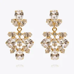 Caroline Svedbom Isabel Earrings Crystal New