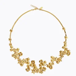 Caroline Svedbom Laurel Necklace/Crystal Clearance