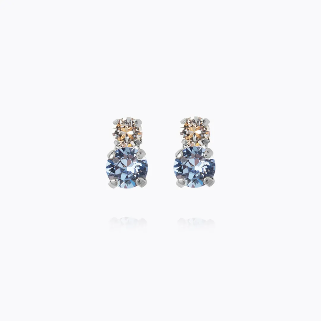 Caroline Svedbom Leah Earrings Blue Combo Fashion