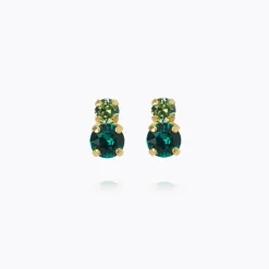 Caroline Svedbom Leah Earrings Green Combo Shop