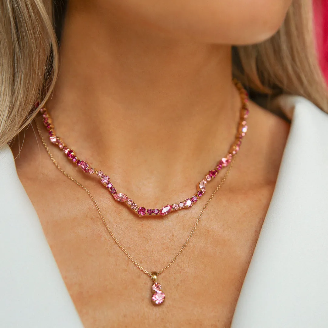 Caroline Svedbom Leah Necklace Rose Combo Sale