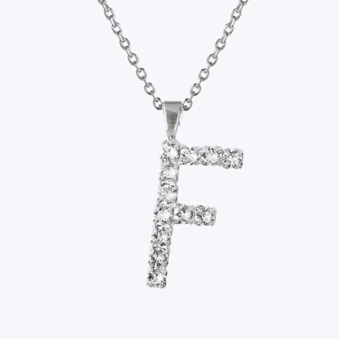 Caroline Svedbom Letter Necklace F/Crystal Online