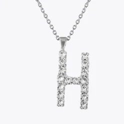 Caroline Svedbom Letter Necklace H/Crystal Store