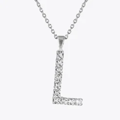 Caroline Svedbom Letter Necklace L/Crystal Store