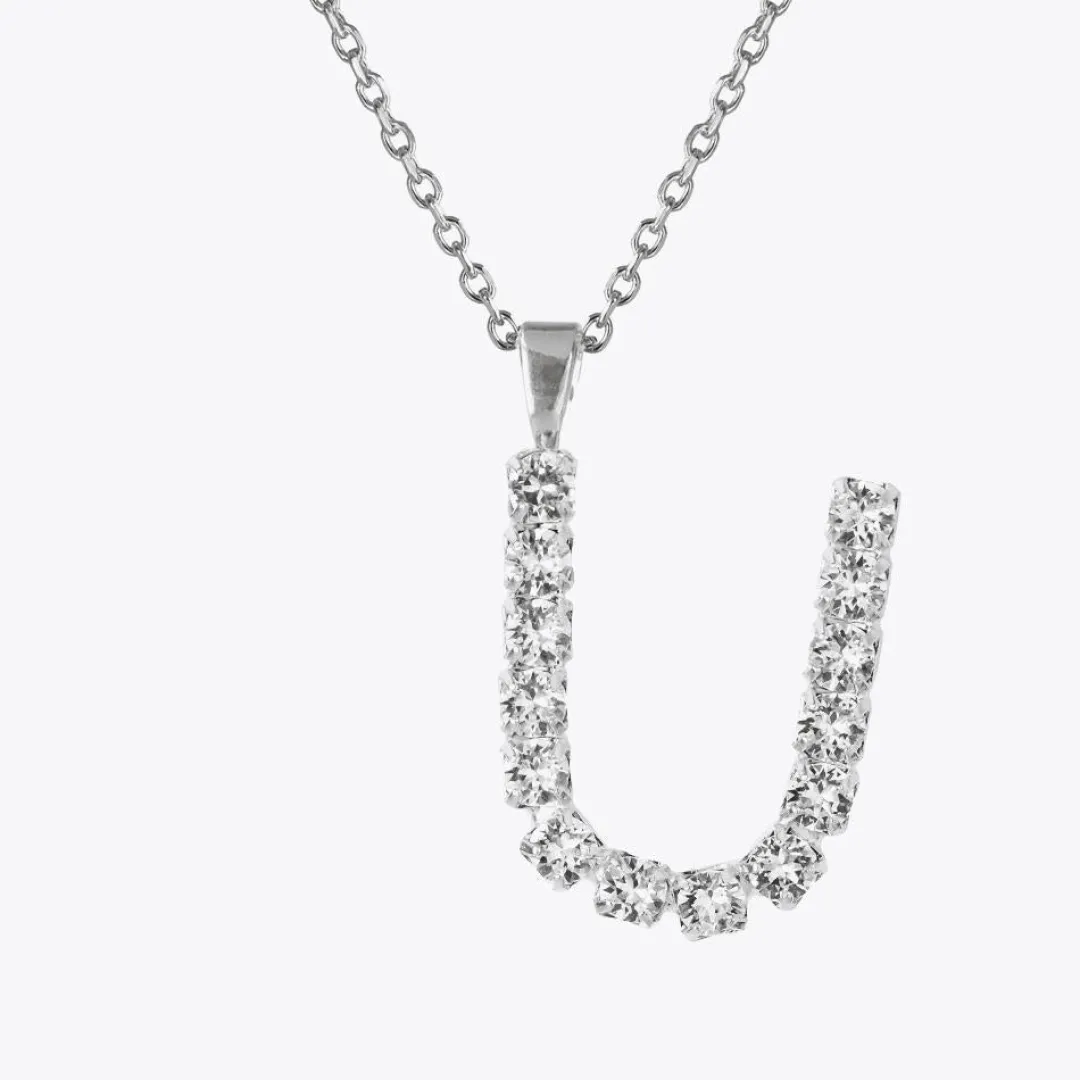 Caroline Svedbom Letter Necklace U/Crystal Cheap