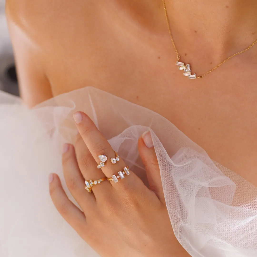 Caroline Svedbom Luna Ring/Crystal Fashion