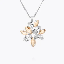 Caroline Svedbom Melia Necklace/Crystal/Golden Shadow Best