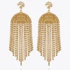 Caroline Svedbom Melinda Earring/Golden Shadow + Vintage Rose New