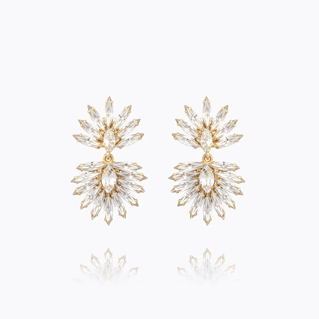 Caroline Svedbom Mini Cina Earrings/Crystal Sale