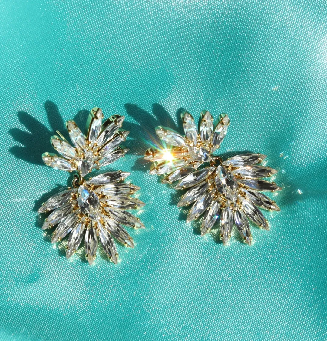 Caroline Svedbom Mini Cina Earrings/Crystal Sale