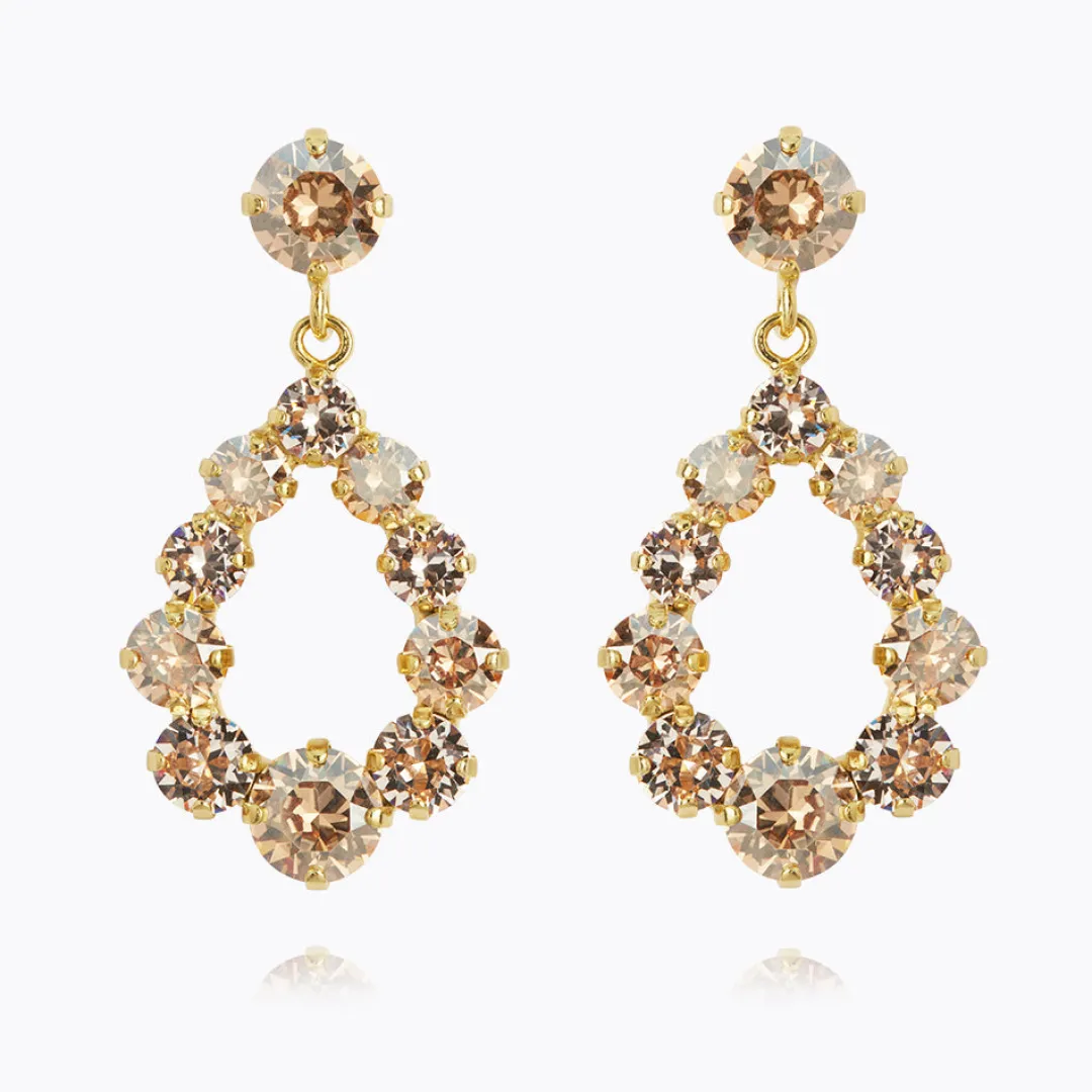 Caroline Svedbom Mini Delia Earrings/Golden Combo Cheap