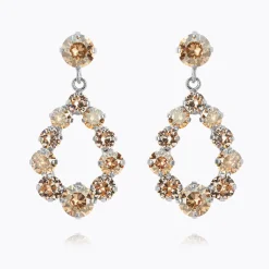 Caroline Svedbom Mini Delia Earrings/Golden Combo Cheap