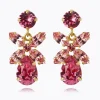 Caroline Svedbom Mini Dione Earrings Light Rose + Rose Fashion