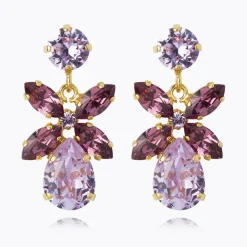 Caroline Svedbom Mini Dione Earrings Violet + Iris Cheap