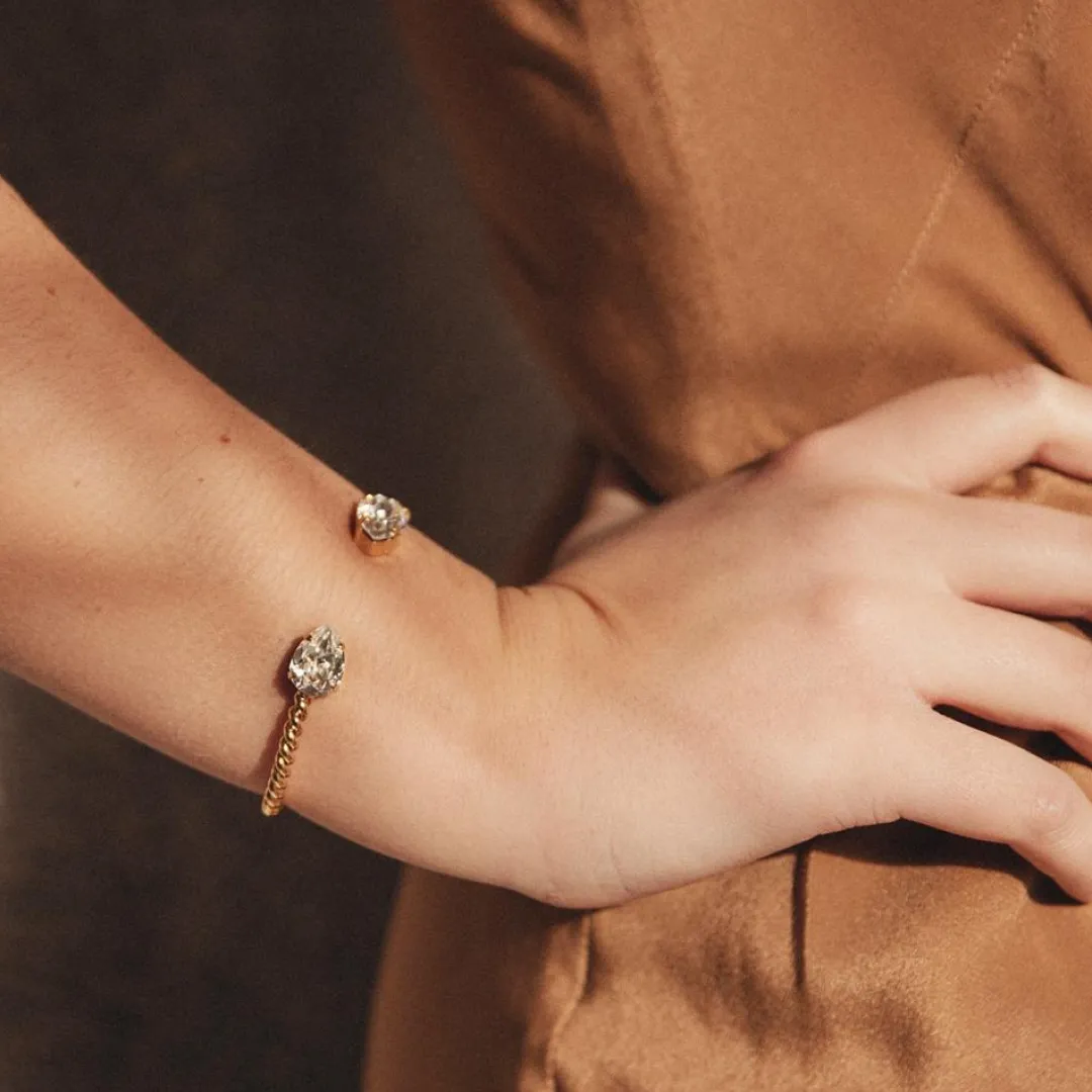 Caroline Svedbom Mini Drop Bracelet Crystal Flash Sale