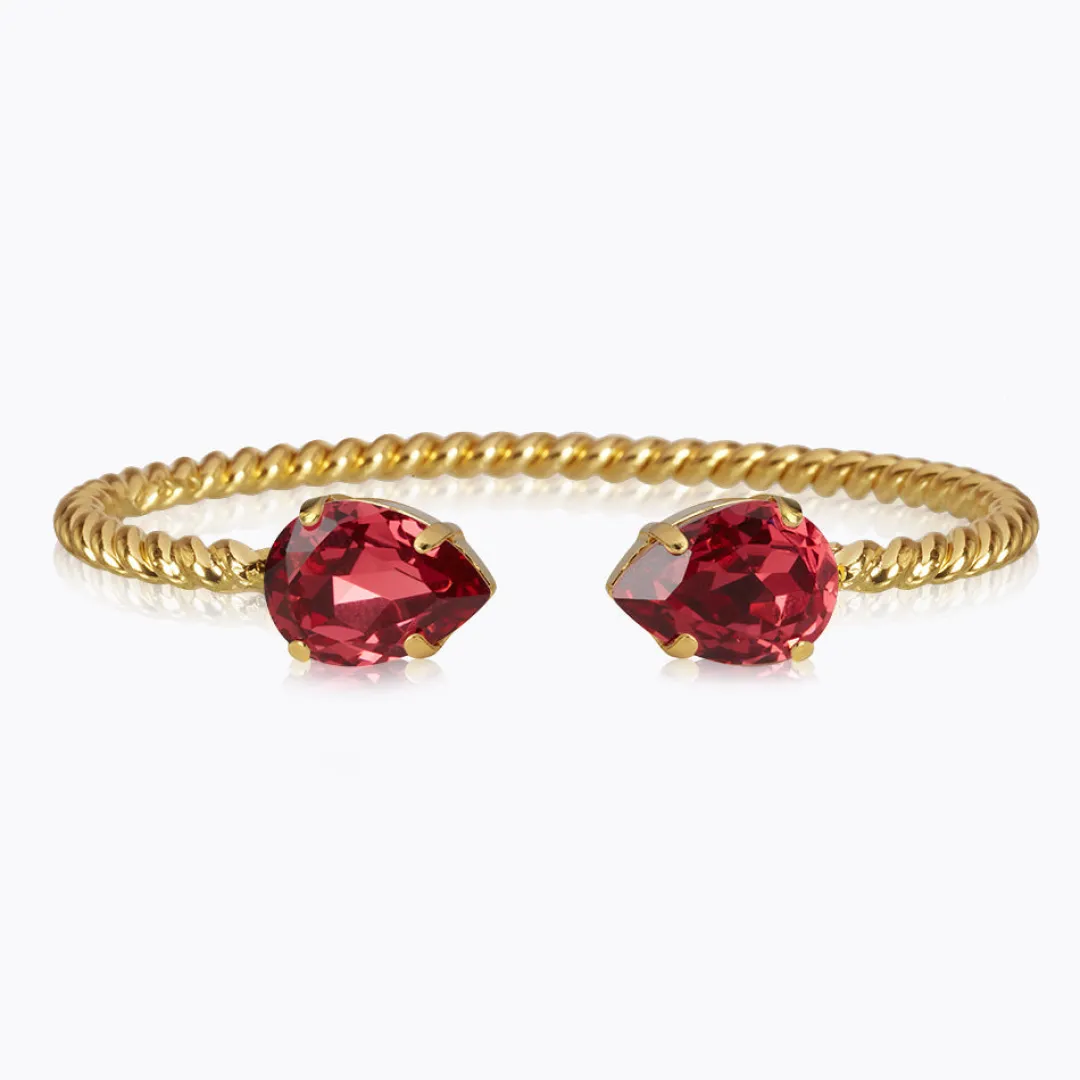Caroline Svedbom Mini Drop Bracelet Mulberry Red Cheap