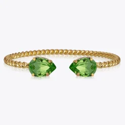 Caroline Svedbom Mini Drop Bracelet Peridot Best Sale