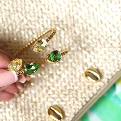 Caroline Svedbom Mini Drop Bracelet Peridot Best Sale