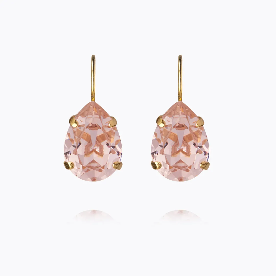 Caroline Svedbom Mini Drop Clasp Earrings Vintage Rose Online