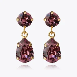 Caroline Svedbom Mini Drop Earrings Iris Best