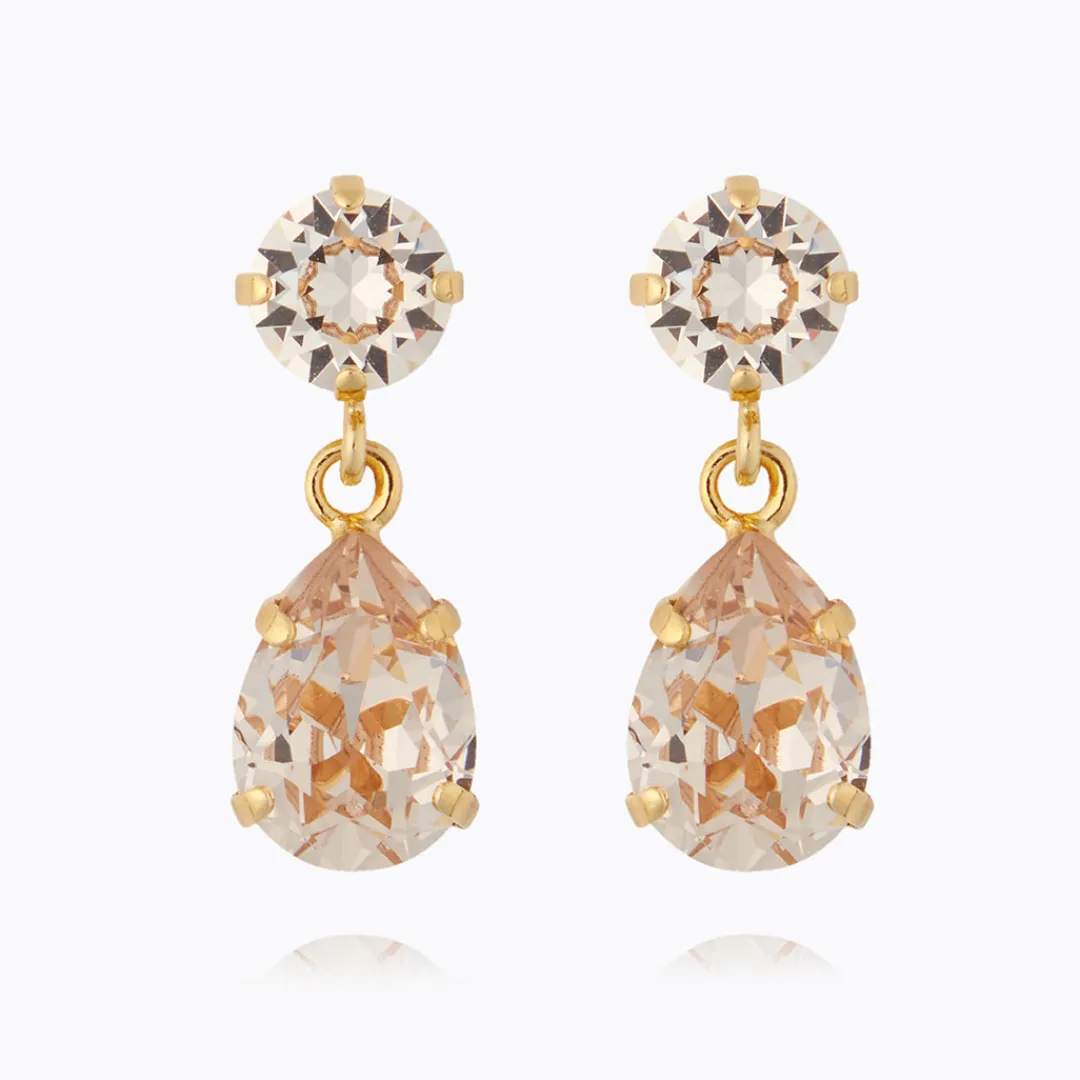 Caroline Svedbom Mini Drop Earrings Silk New