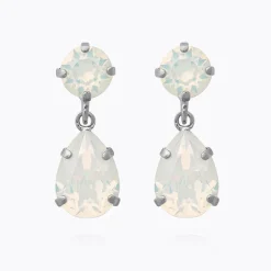 Caroline Svedbom Mini Drop Earrings White Opal Hot
