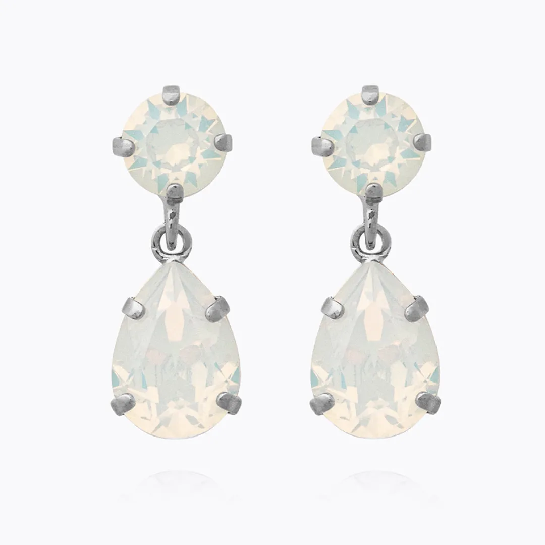 Caroline Svedbom Mini Drop Earrings White Opal Hot