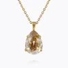 Caroline Svedbom Mini Drop Necklace Golden Shadow Outlet