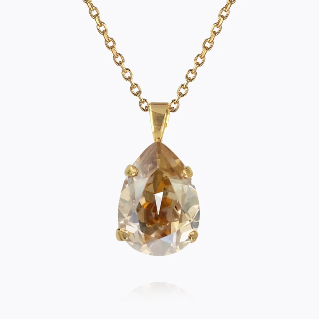 Caroline Svedbom Mini Drop Necklace Golden Shadow Outlet