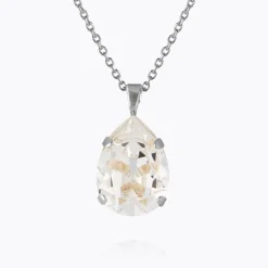 Caroline Svedbom Mini Drop Necklace Crystal Best