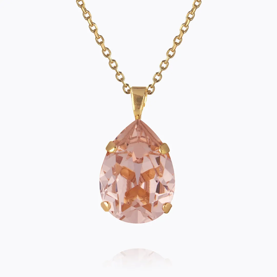 Caroline Svedbom Mini Drop Necklace Vintage Rose Discount