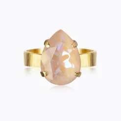 Caroline Svedbom Mini Drop Ring Ivory Cream Delite Discount