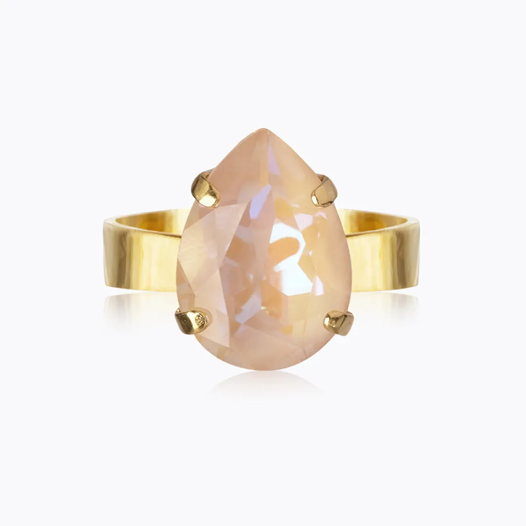 Caroline Svedbom Mini Drop Ring Ivory Cream Delite Discount