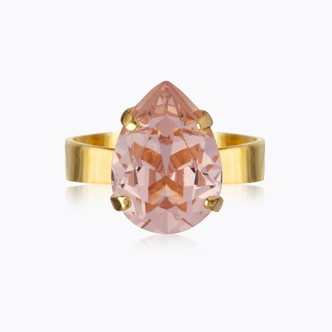 Caroline Svedbom Mini Drop Ring Vintage Rose Best