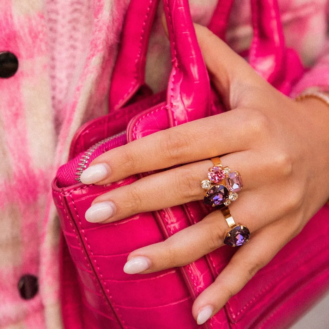 Caroline Svedbom Mini Drop Ring Iris New