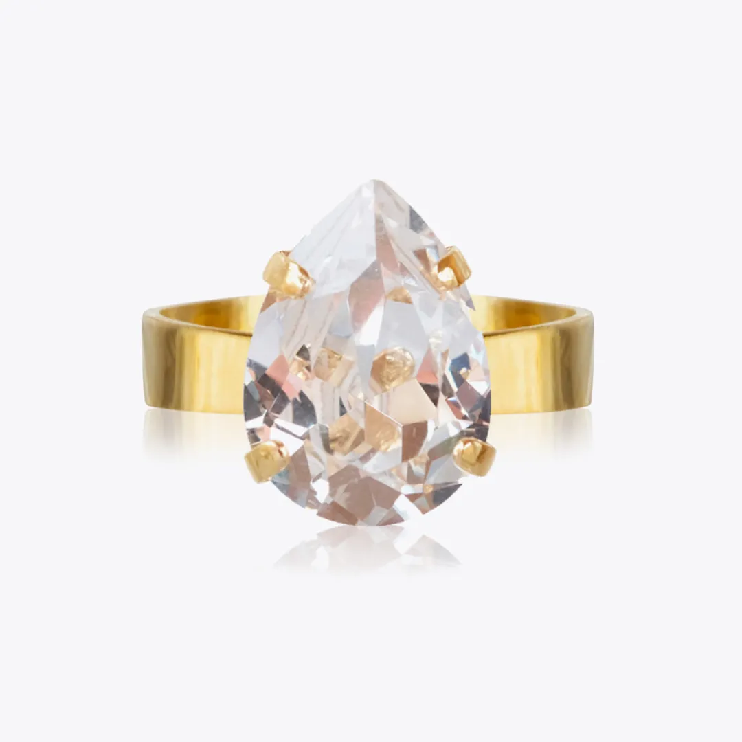 Caroline Svedbom Mini Drop Ring Crystal Store