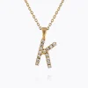 Caroline Svedbom Mini Letter Necklace K/Crystal Discount