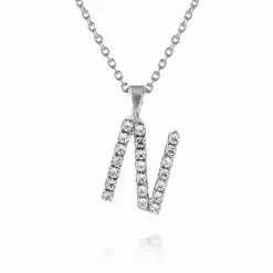 Caroline Svedbom Mini Letter Necklace N/Crystal Sale