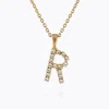 Caroline Svedbom Mini Letter Necklace R/Crystal Best Sale