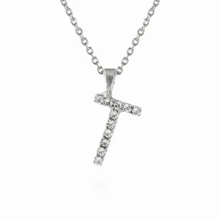 Caroline Svedbom Mini Letter Necklace T/Crystal Shop