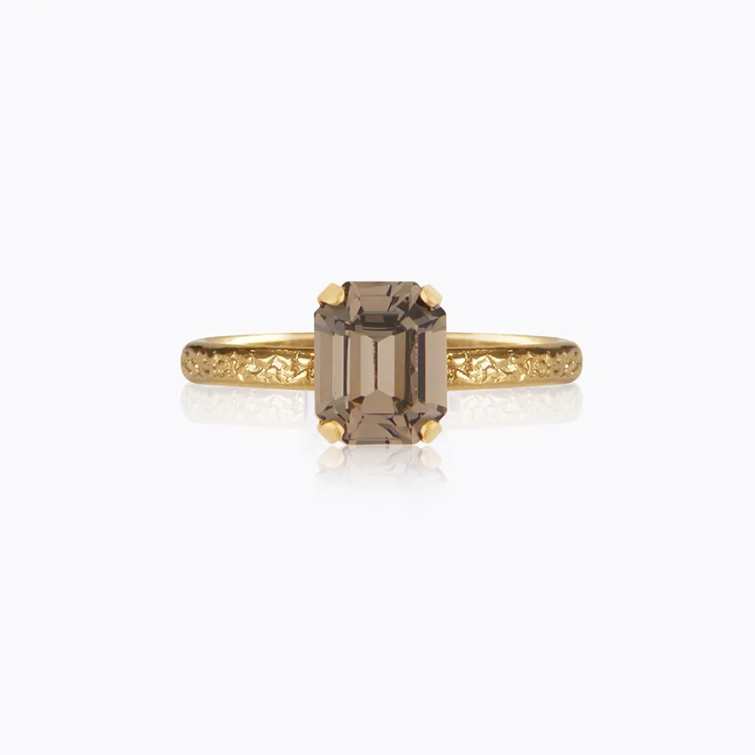 Caroline Svedbom Mini Lydia Ring Black Diamond Cheap