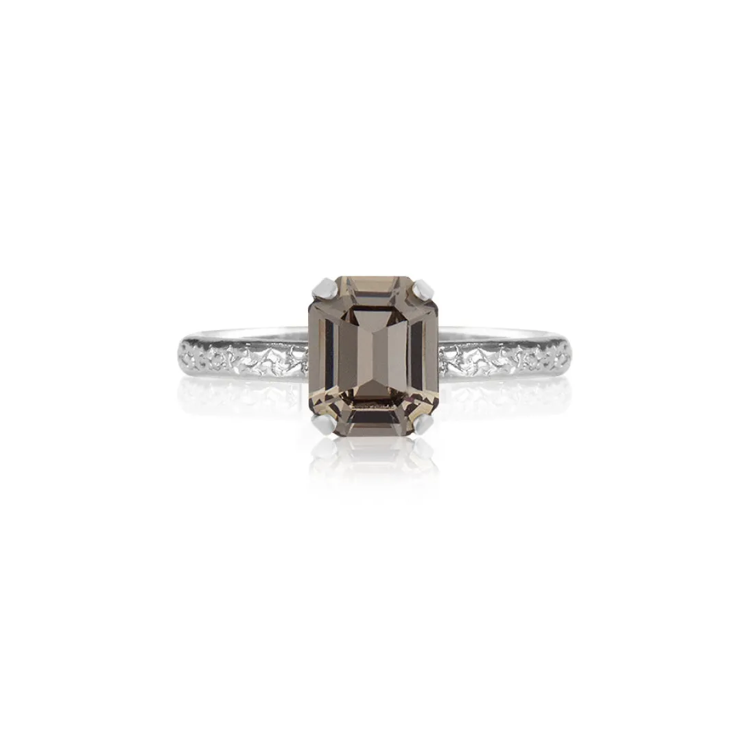 Caroline Svedbom Mini Lydia Ring Black Diamond Cheap