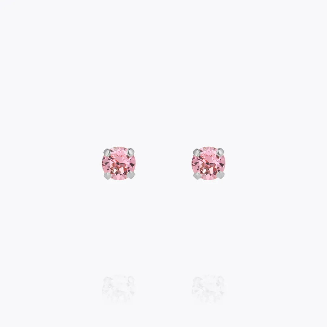 Caroline Svedbom Mini Stud Earrings Light Rose Hot