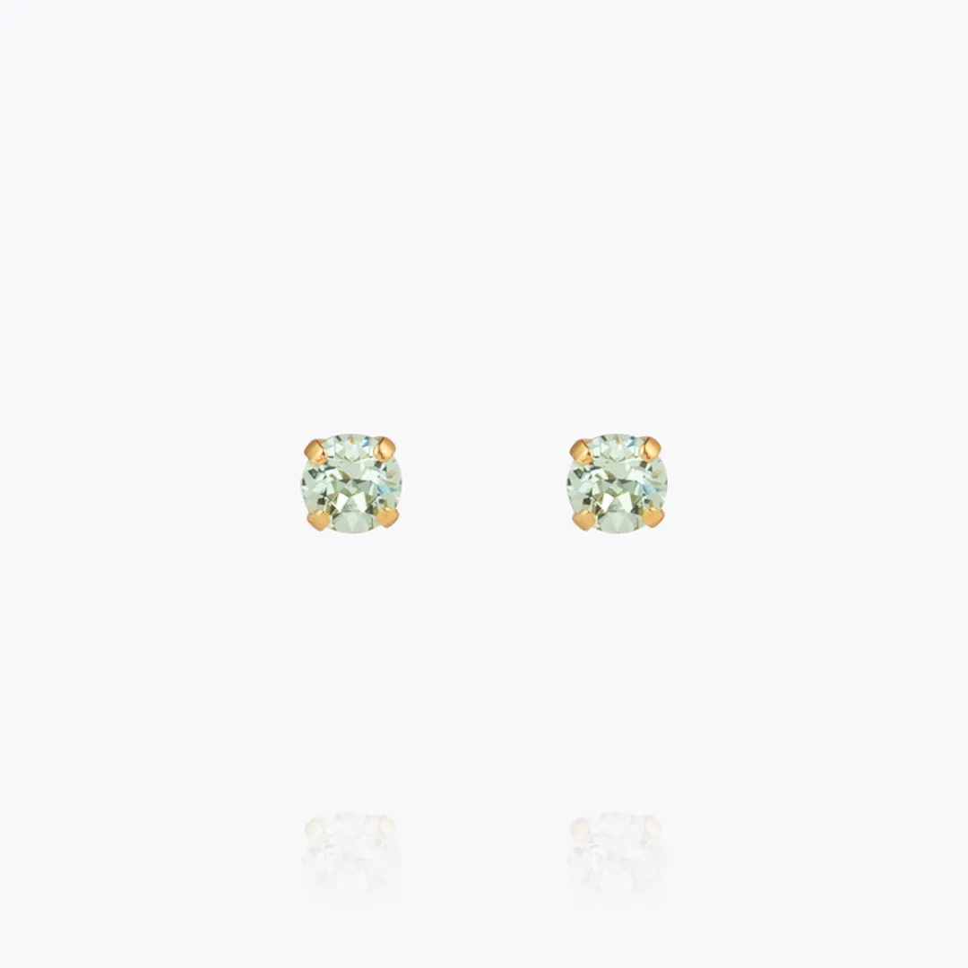 Caroline Svedbom Mini Stud Earrings Chrysolite Store