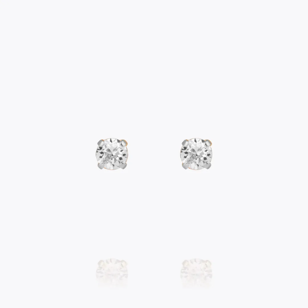 Caroline Svedbom Mini Stud Earrings Crystal Sale