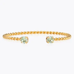 Caroline Svedbom Mini Twisted Bracelet Chrysolite Sale