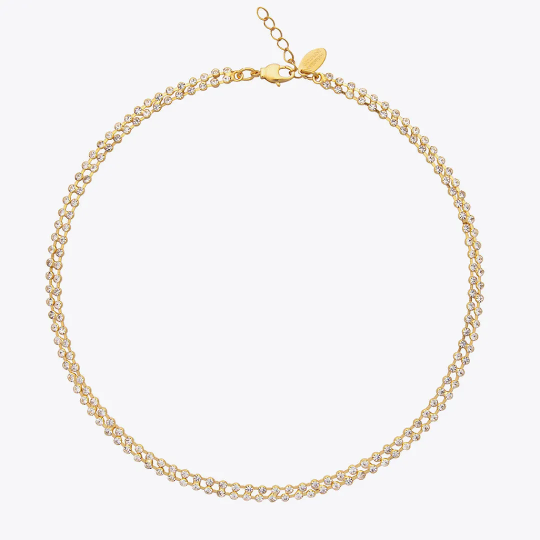 Caroline Svedbom Miro Necklace Crystal Clearance