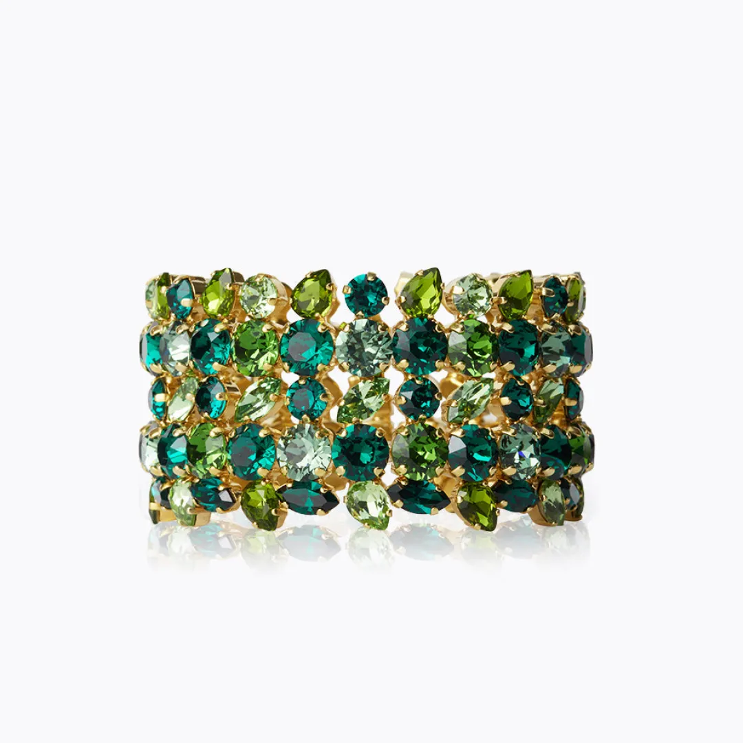 Caroline Svedbom Multi Cuff Bracelet/Green Combo Best