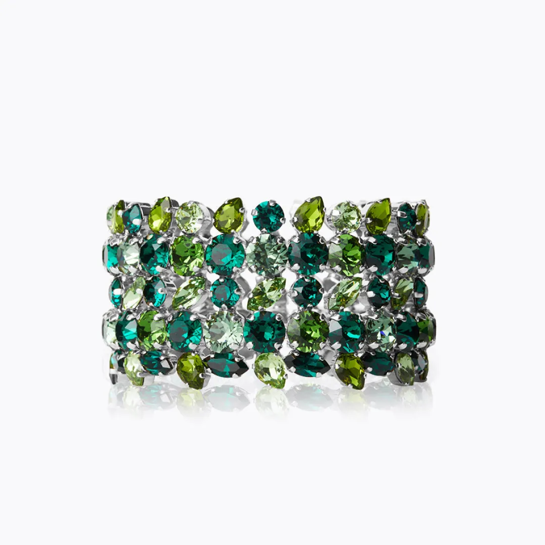 Caroline Svedbom Multi Cuff Bracelet/Green Combo Best
